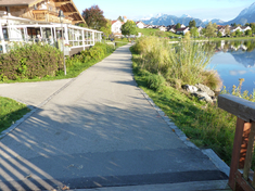 Geplanter Neubau eines Radweges entlang der Strandpromenade am Hopfensee   